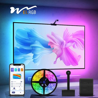 quality 침실 몰입 자착성 LED 스트립 스티키 백 RGB 색상 factory